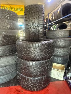 Set of 95% used 305/35-24 rbp tires