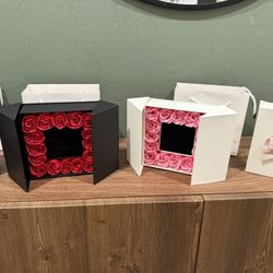 Valentines Gift, Jewelry Box, Rose Jewelry Box