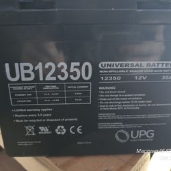 12v UB12350 battery 