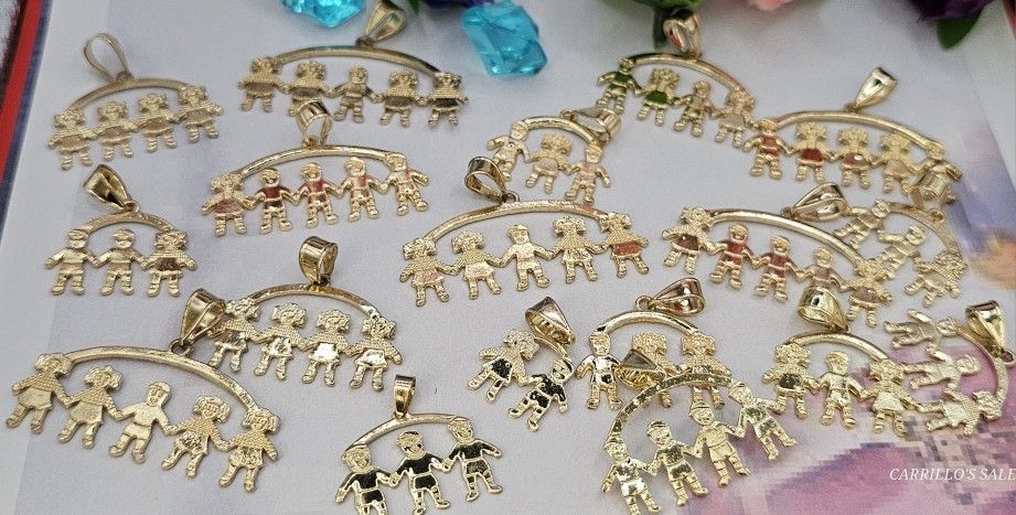Kids Pendants Gold-plated Price For Each