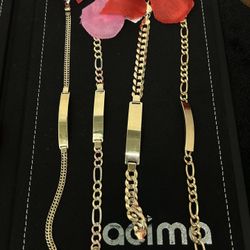 Gold ID Bracelets ($58.58 Is The Acima Initial Payment)