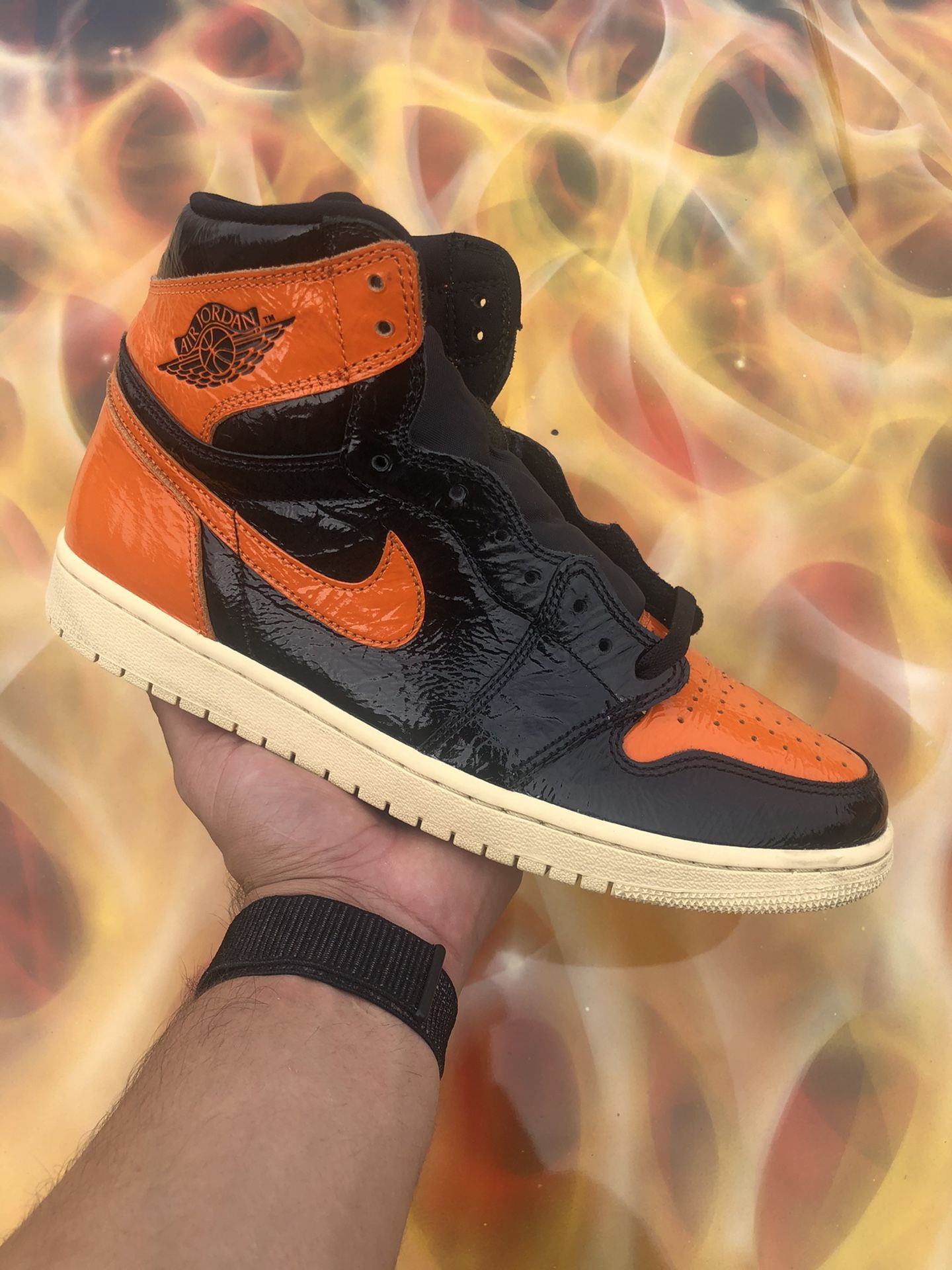 Shattered backboards size 10