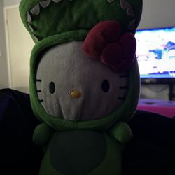 Hello Kitty Jurassic Park plushy 