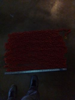 Red Plastic Chain