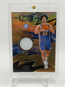 Jared McCain Rookie Patch /49 Bronze
