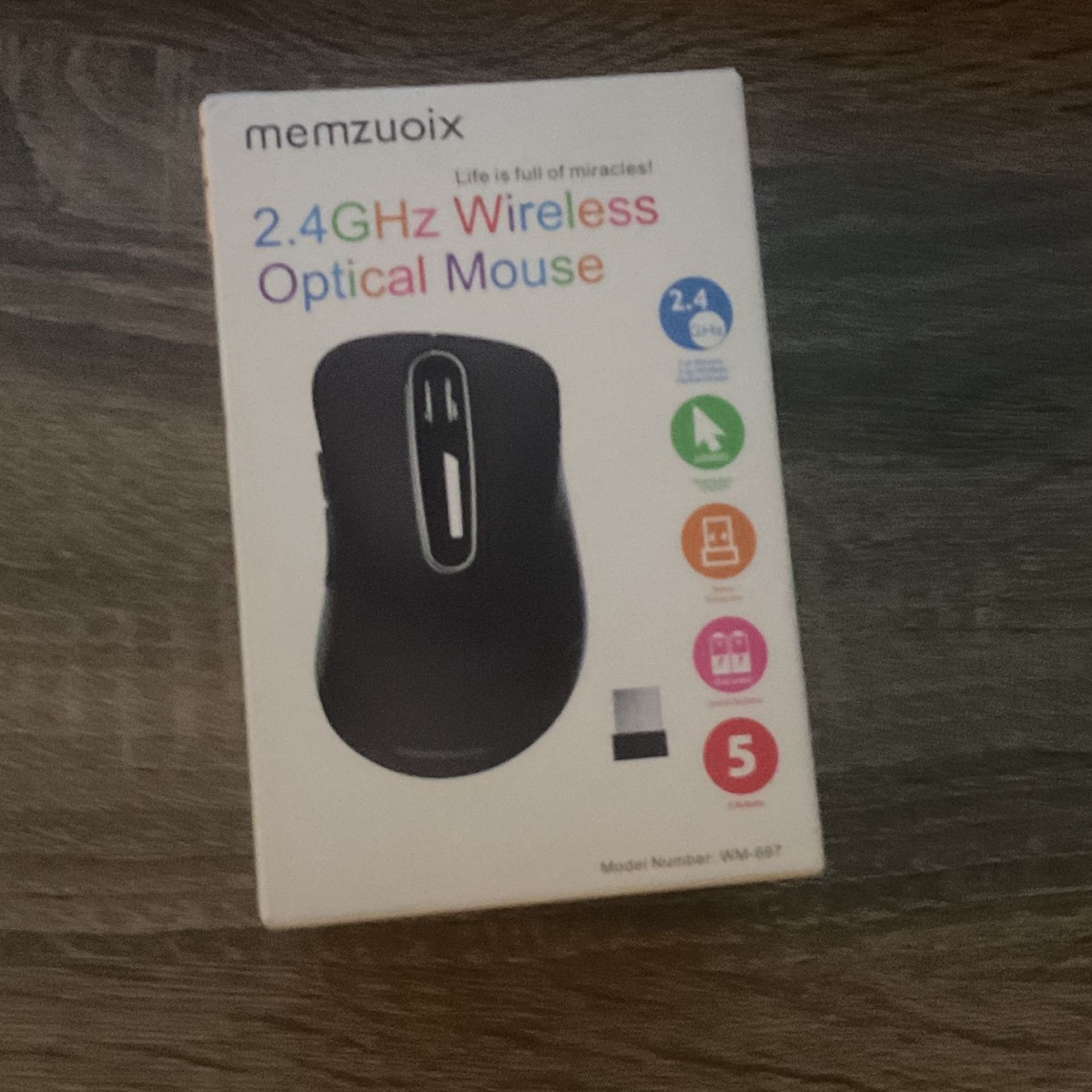 2.4GHZ  Wireless Optical Mouse