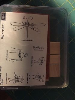 Stampin up Cute as a Bug