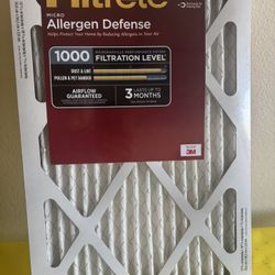 Filtrete 14x20x1 AC Furnace Air Filter, MERV 11, MPR 1000, Micro Allergen Defense, 3-Month Pleated 1-Inch Electrostatic Air Cleaning Filter, 2 Pack