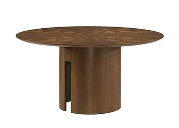 Hillerod Walnut Round Dining Table