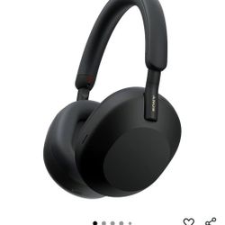 Sony M5 Headphones (Noise Canceling) Black