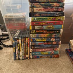 Free VHS And DVDs 