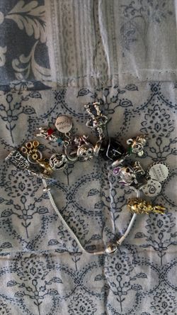Pandora Bracelet with charms