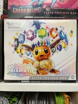 Prismatic Evolutions Elite Trainer Box