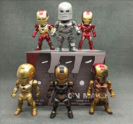 Iron Man Mini Figure Set of 6