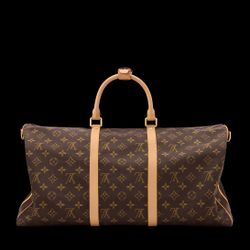 Louis Vuitton Monogram Keepall Bandoulière Duffle Bag