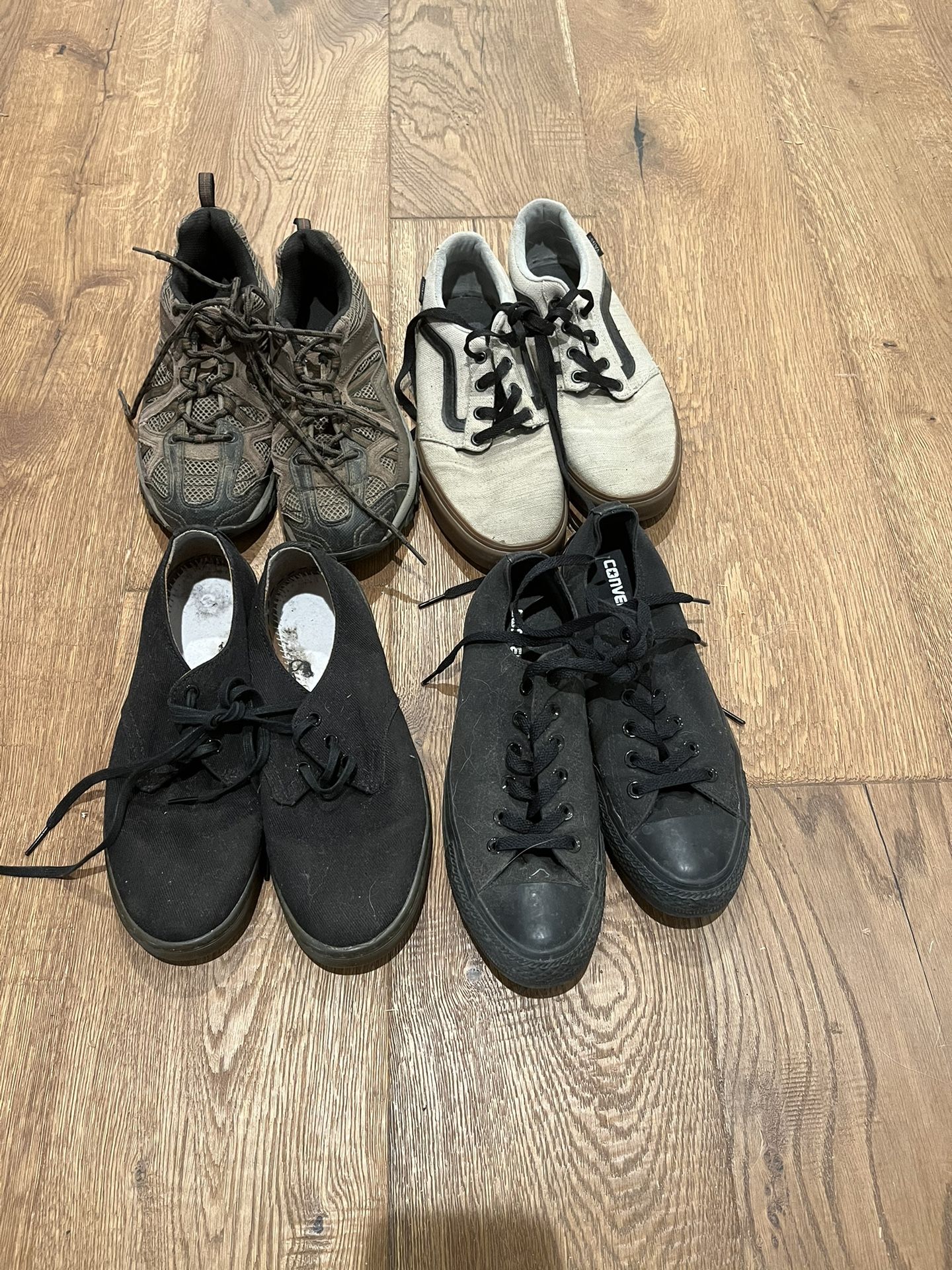 Men’s Shoes: Nike, Nike Track, Converse, Adidas, Vans: