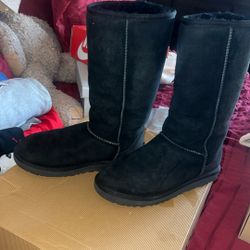 Tall black Uggs