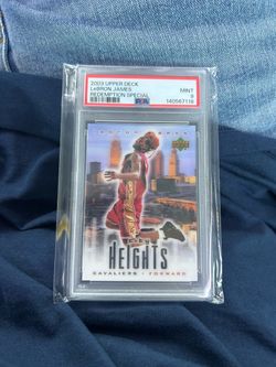 2003 Upper Deck LeBron James Redemption Special Rookie Card (Psa 9)