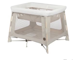 Maxi-Cosi Swift Baby Playard with Mat, Baby Playpen, Play Yard with Bassinet, Portable Playpen (Classic Oat)