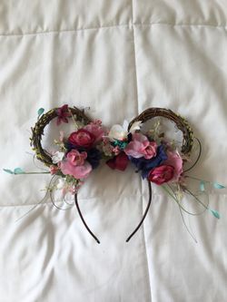 Floral Minnie Ears