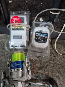 fishing rod and reel