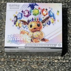 Pokemon Prismatic Evolutions ETB Elite Trainer Box New