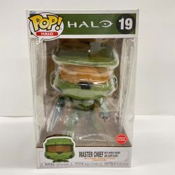 Funko Pop! Halo 19 Master Chief W/ Energy Sword & Grappleshot 