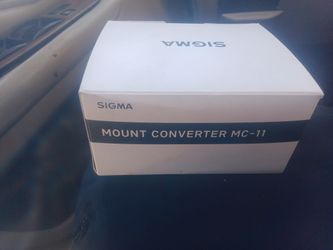 Sigma MC-11 EF to Canon E Mount Camera Lena Adapter