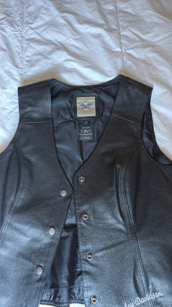 Genuine motor clothes, large vest, Harley Davidson
