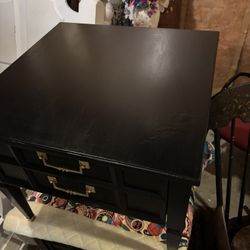 Refurbished Matching End Tables With Drawers