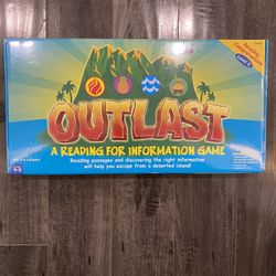NEW Shrink Wrapped Lakeshore Boardgame  Outlast: Reading for Information Game