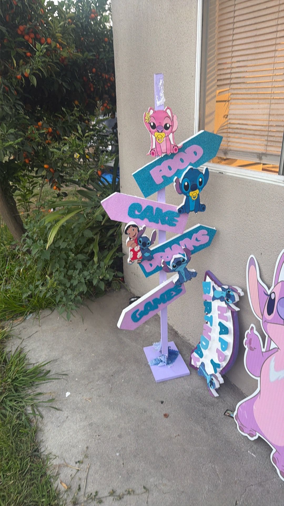 Stitch party decorations