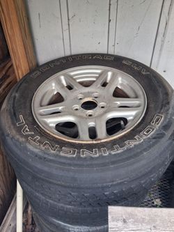 2002 ford explorer tires and rims an spares
