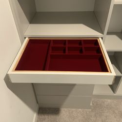 Jewelry Tray Organizer for Closet Drawers 