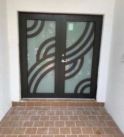 Hurricane Impact Window French Sliding Glass Door 36x 80 72x80 53 x 50 37 x 38