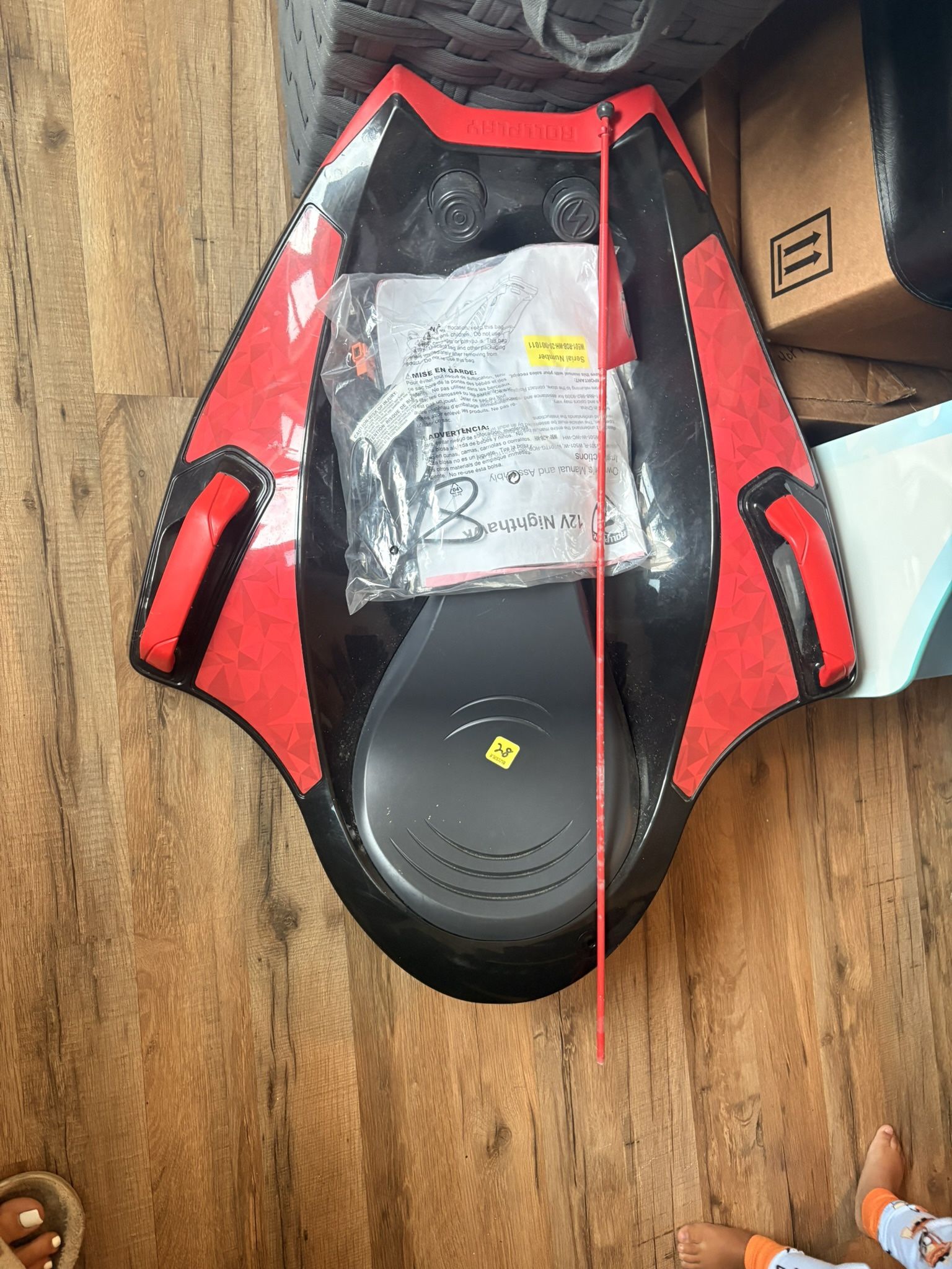 Roller Blade Ride On