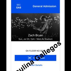 Zach Bryan Metlife 7/20