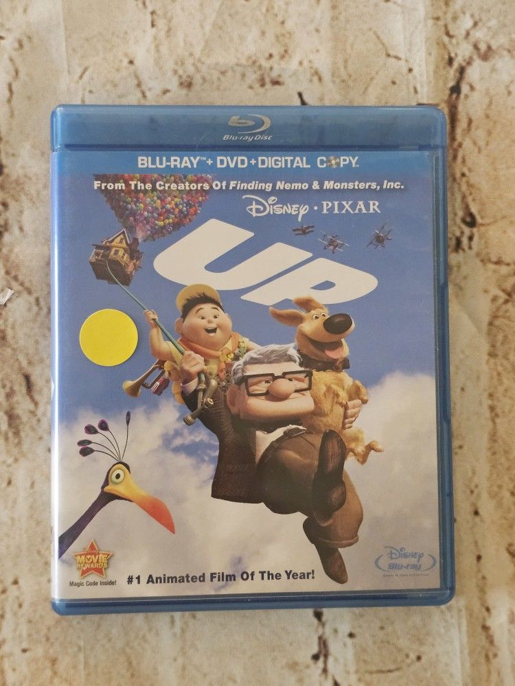 Disney Pixar "UP" BLU-RAY + DVD + Special Features