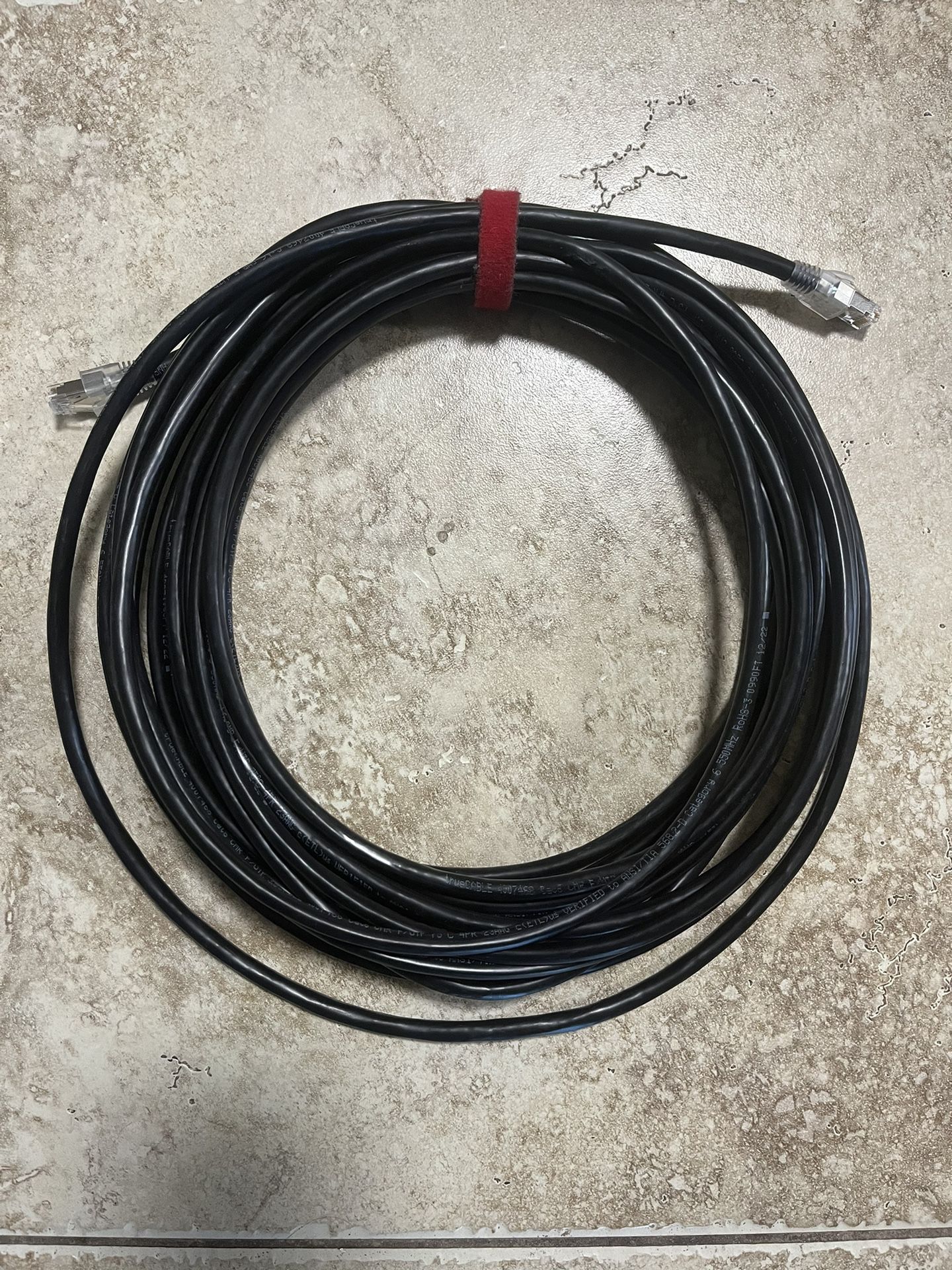 35 Ft. Shielded CAT 6 Tested Cable