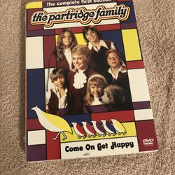 The Complete First Season The Partridge Family DVD Come On Get Happy New