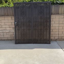 Beautiful RodIron Security Door