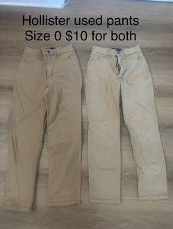 Hollister used pants size 0   2pcs  $10