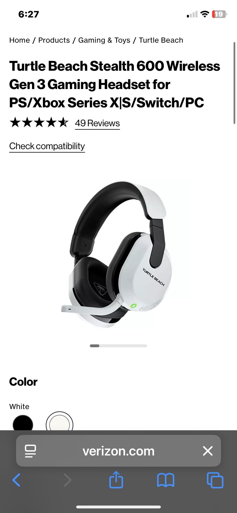 Turtle Beach Stealth 600 Gen 3