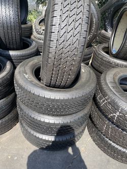 SET MICHELIN 245/70/16 semi new $300 INCLUDE PROFESSIONAL INSTALLATION AND TAX