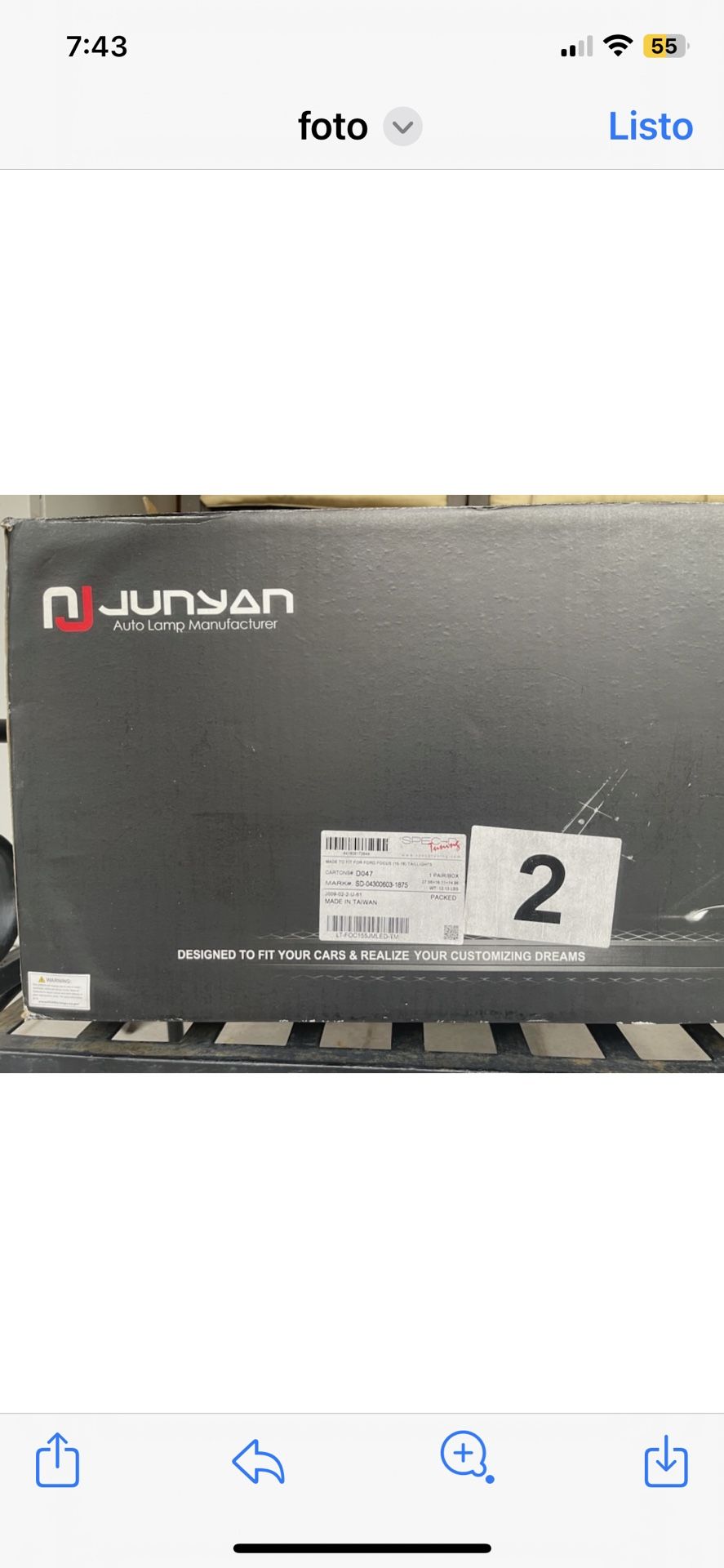 Auto Lamp Tailight  15-16