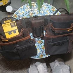 Dewalt Leather Tool Belt/Rig