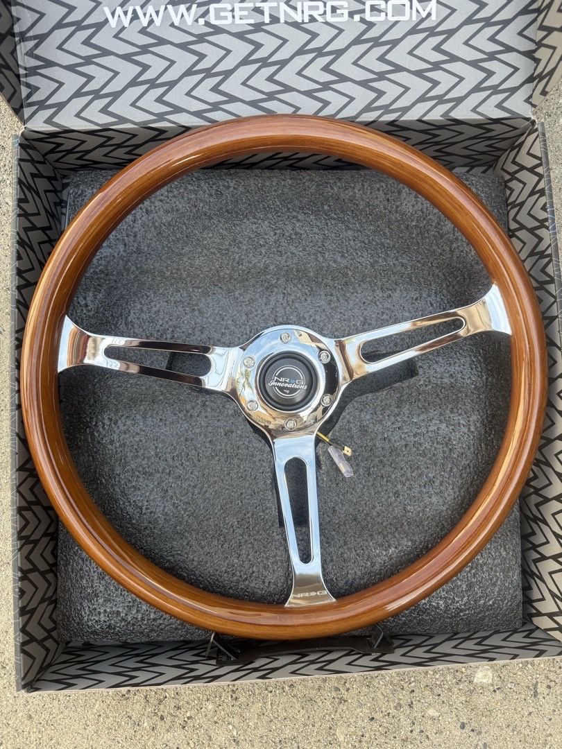 NRG Classic wood Grain Steering Wheel