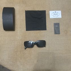 Prada Symbole Sunglasses Women Slate Gray 