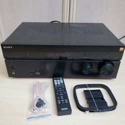 Sony Bluetooth Multi Channel STR DH750 7.2 Channels 4K AV Home Theater Receiver Remote AM FM Antennas  24 Hour Test Period Money Refunded JORDAN 