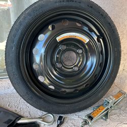 Nissan Versa Spare Tire Full Kit 